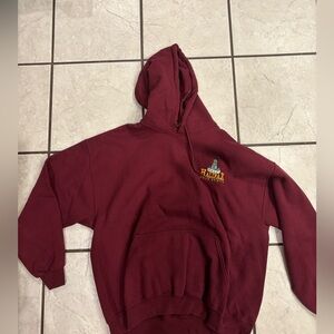 Maroon HALIFAX NOVA SCOTIA EMBROIDERED HOODED SWEATSHIRT